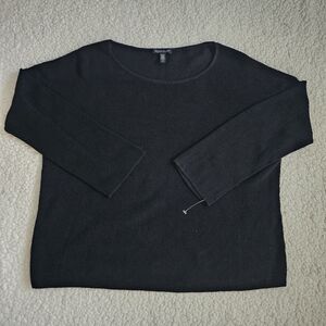 Eileen Fisher Black Women's Top